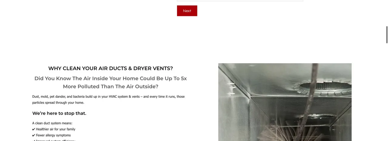 American Air Duct Cleaning cover