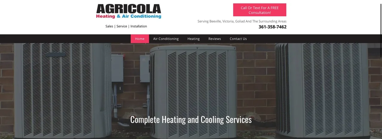Agricola Heating & Air Conditioning cover