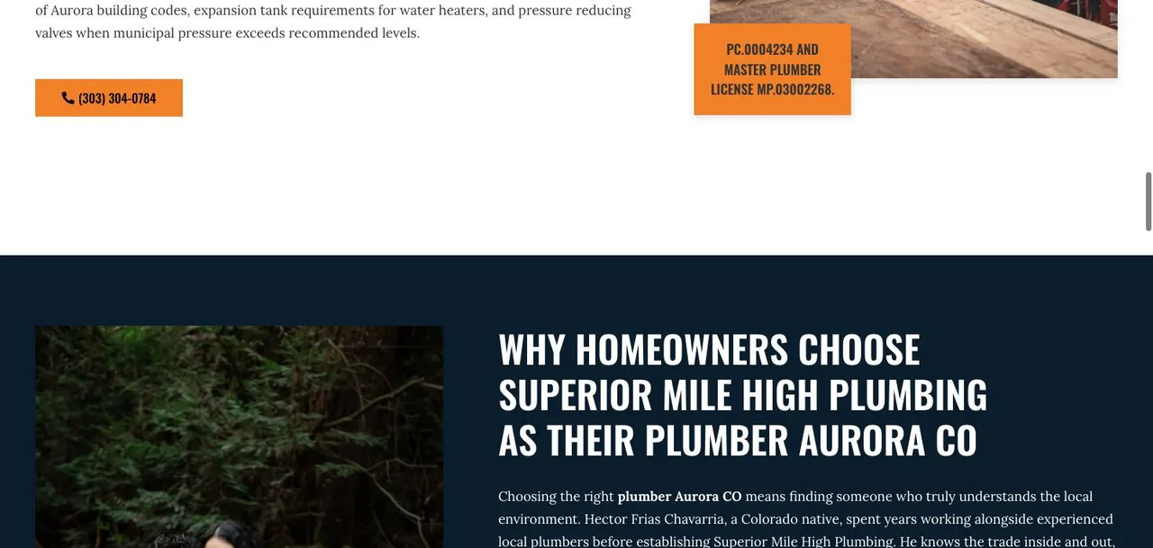 Superior Mile High Plumbing cover