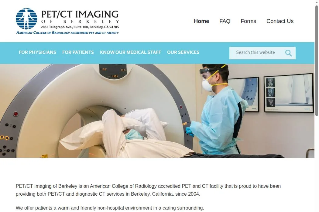 PET/CT Imaging of Berkeley cover