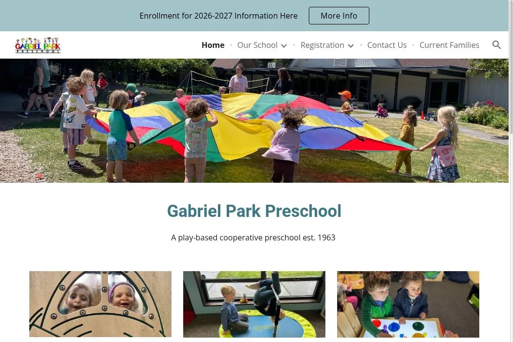 Gabriel Park Preschool cover