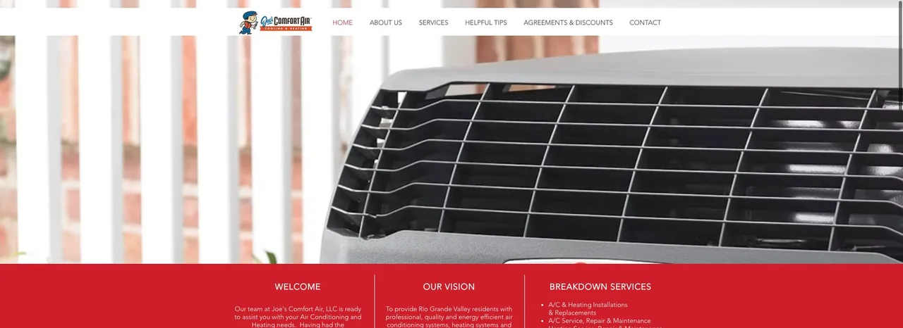Joe's Comfort Air, LLC cover