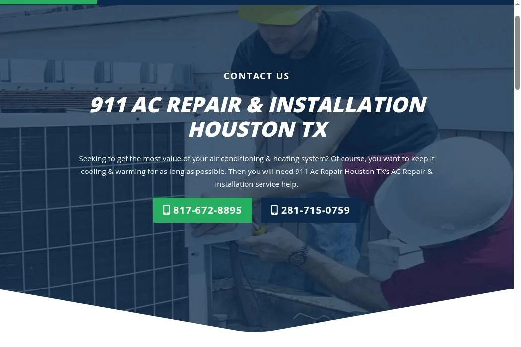 911 AC Repair & Installation cover