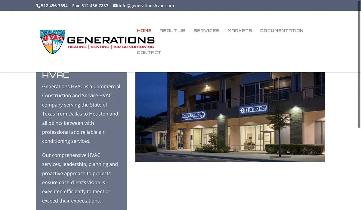 Generations HVAC cover