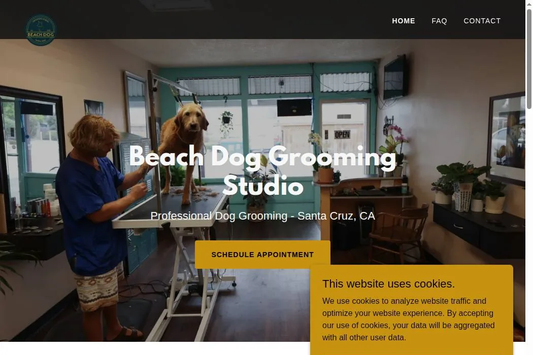 Beach Dog Grooming Studio cover