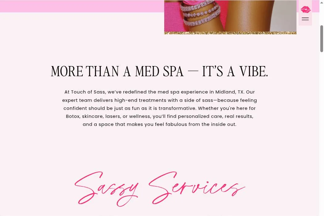 Touch of Sass Medical Spa cover
