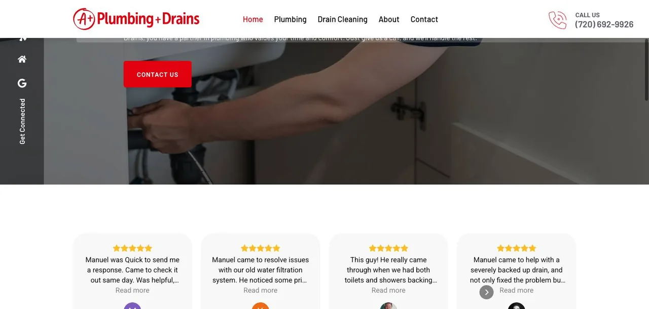 A Plus Plumbing and Drains cover
