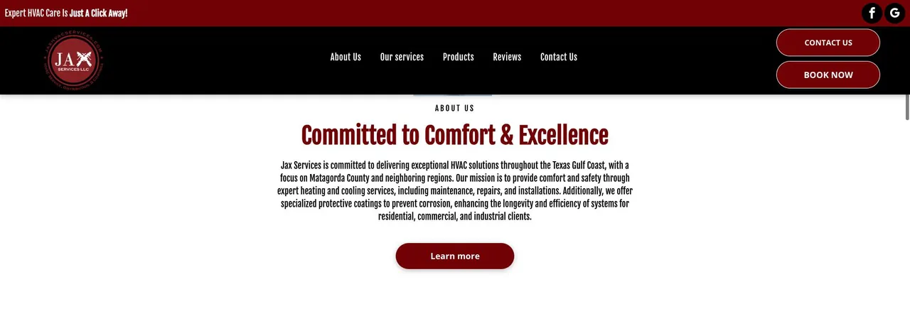 Jax Services LLC cover