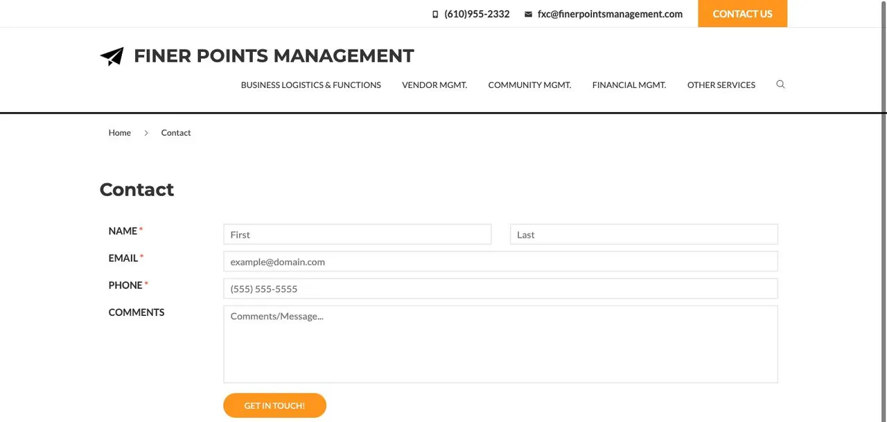 Finer Points Management cover