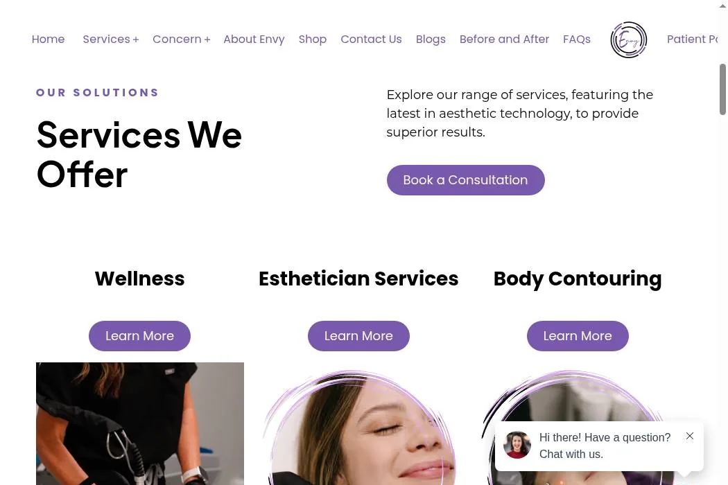 Envy Medspa cover