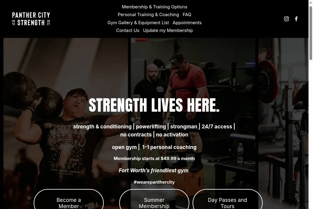 Panther City Strength cover