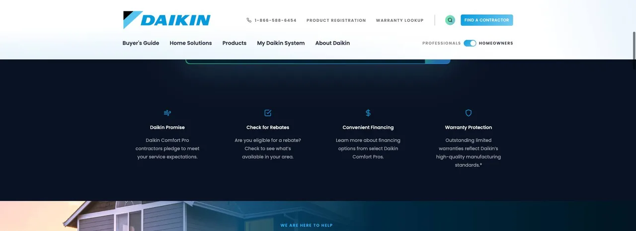 Daikin cover