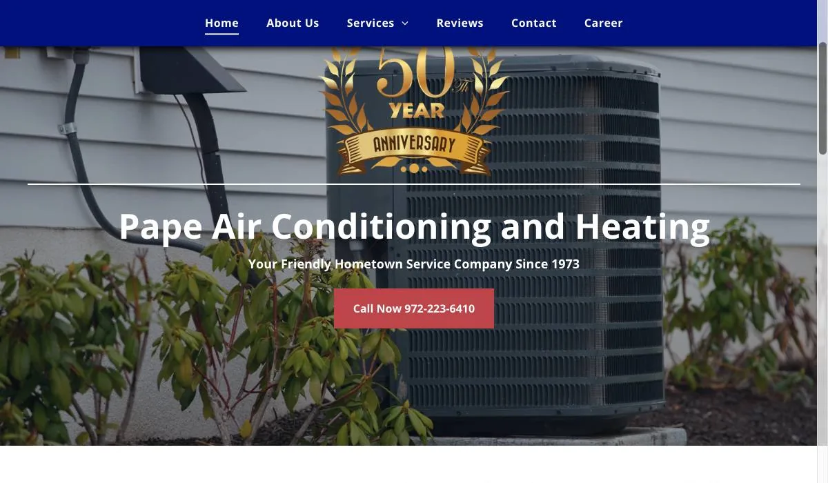 Pape Air Conditioning & Heating cover