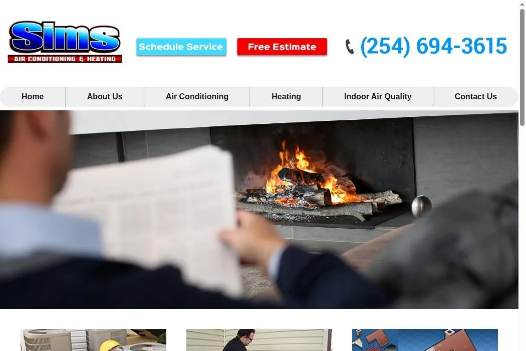 Sims Air Conditioning & Heating Inc. cover