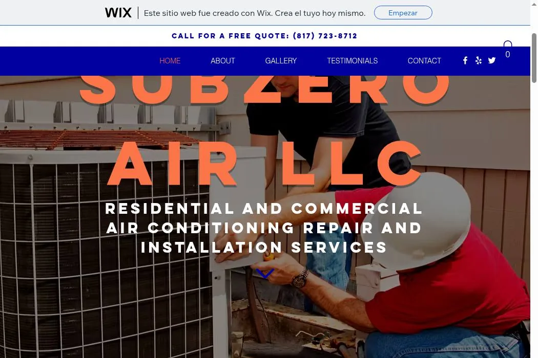 Subzero Air llc cover
