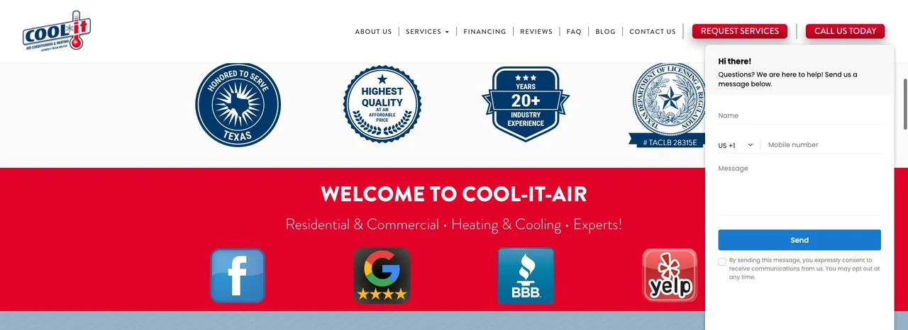 Cool-It Air cover