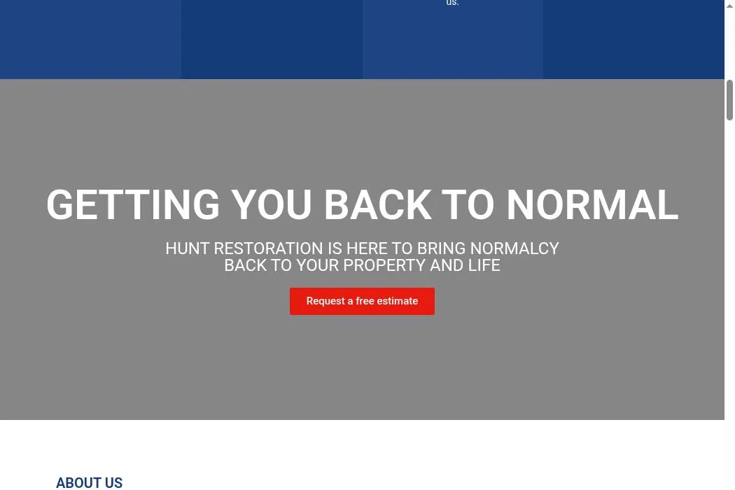 Hunt Restoration cover