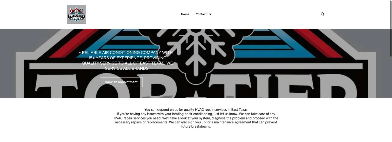 Top Tier HVAC LLC cover