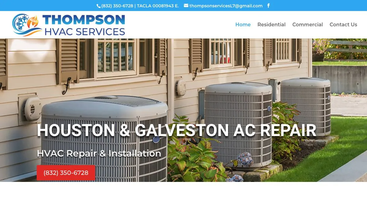 Thompson HVAC Services, LLC cover