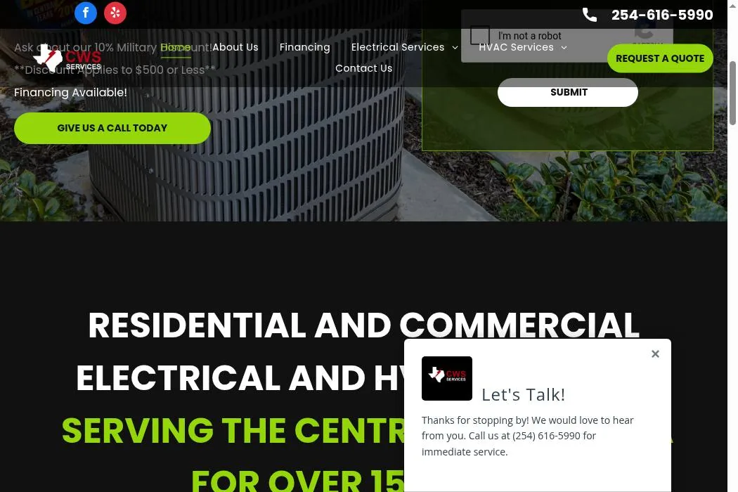CWS Services cover