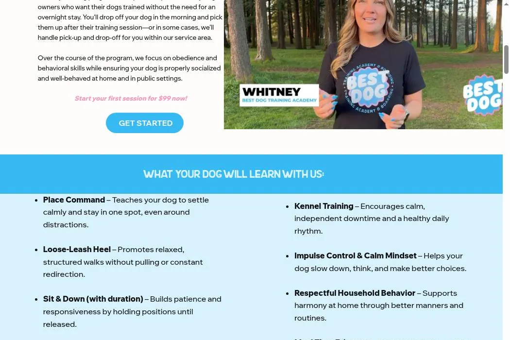 Best Dog Training Academy cover