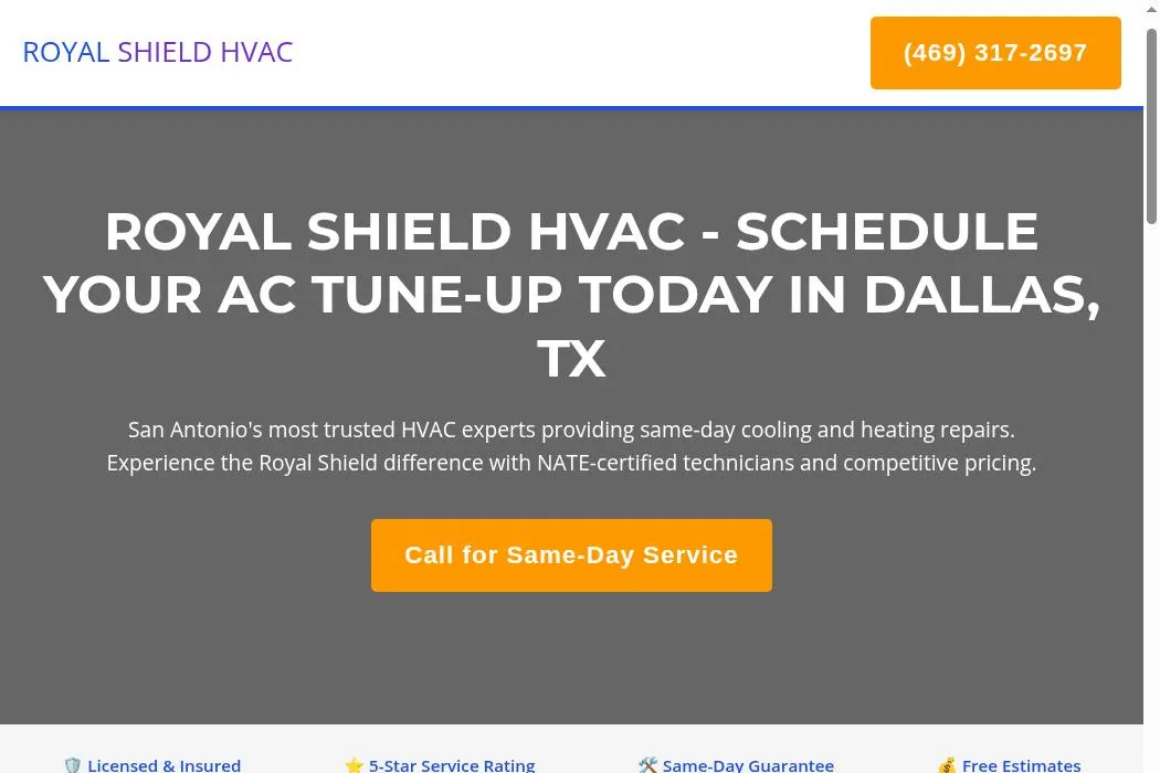 Royal Shield HVAC cover