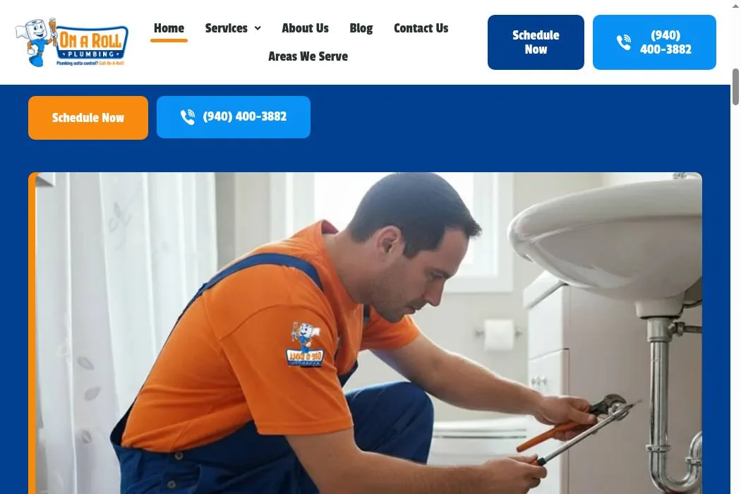 On a Roll Plumbing cover