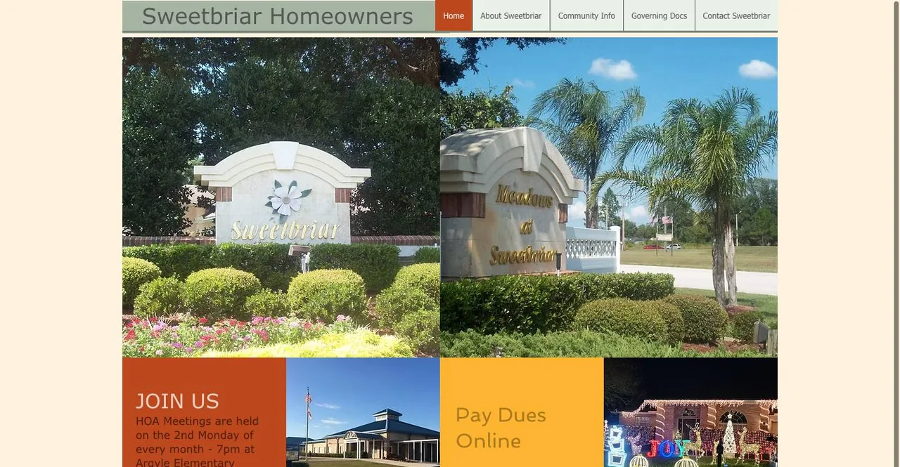 Sweetbriar Homeowners Association cover