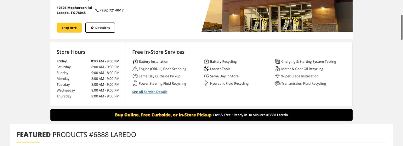 Advance Auto Parts cover