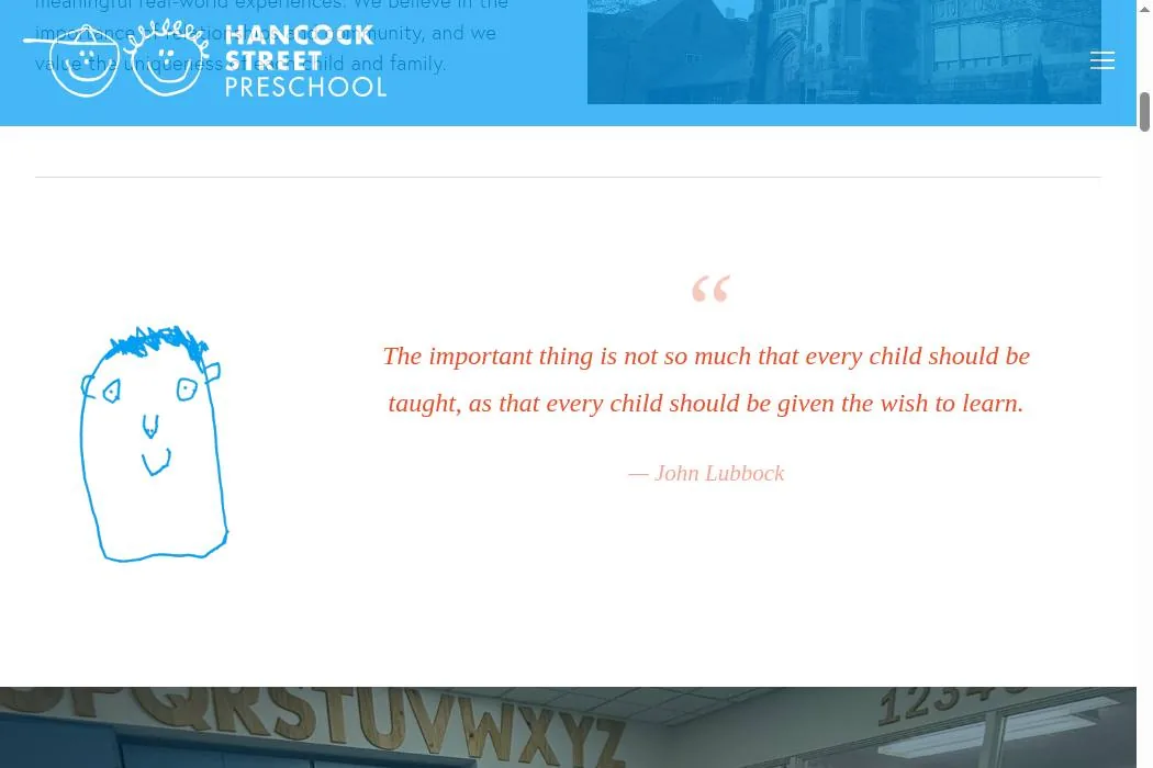Hancock Street Preschool cover