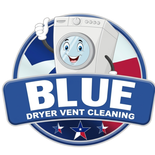 Blue Dryer Vent Cleaning logo