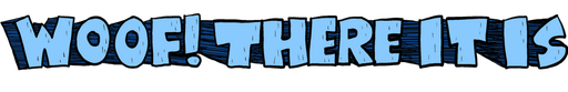 WOOF! There It Is Petcare logo