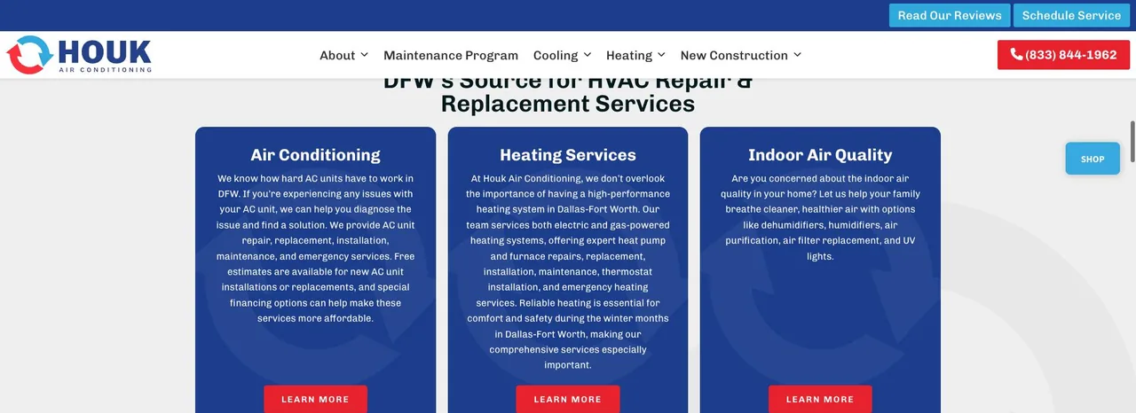 Houk Air Conditioning cover