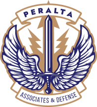 Peralta Associates and Defense logo