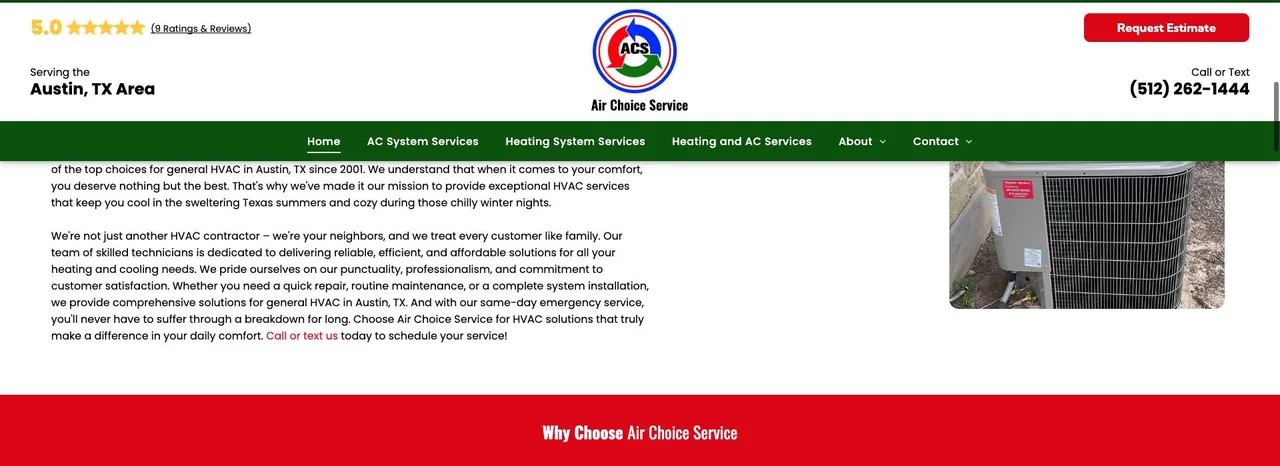 Air Choice Service cover