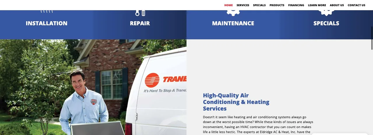 Eldridge AC & Heat, Inc. cover