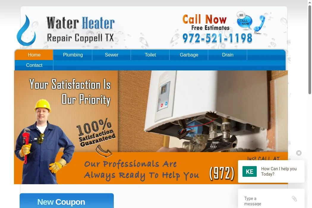 Water Heater Repair Coppell cover