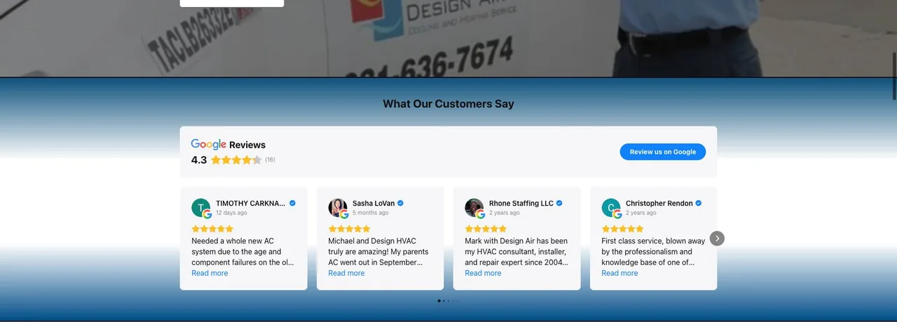 Design HVAC Inc. cover