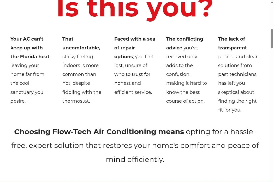 Flow-Tech Air Conditioning cover