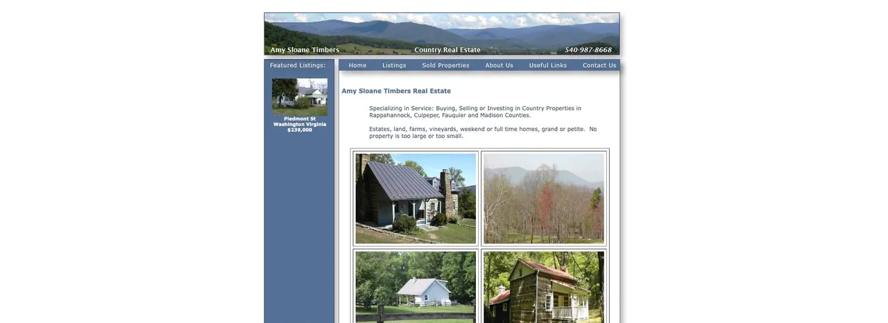 Amy Sloane Timbers Real Estate cover
