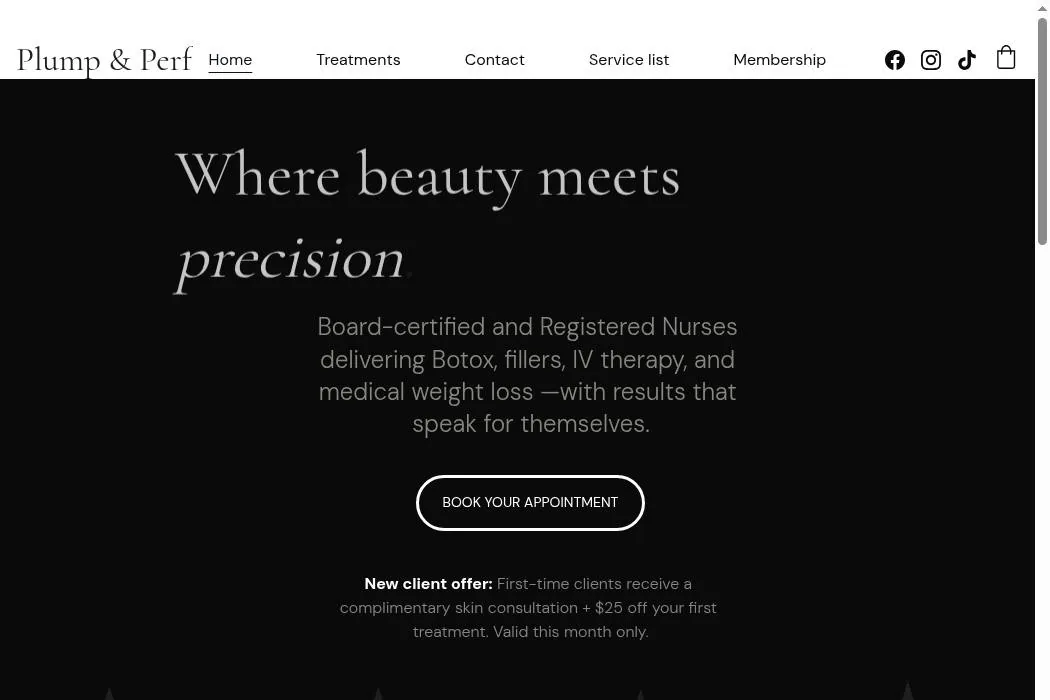 Plump & Perfect Med Spa cover