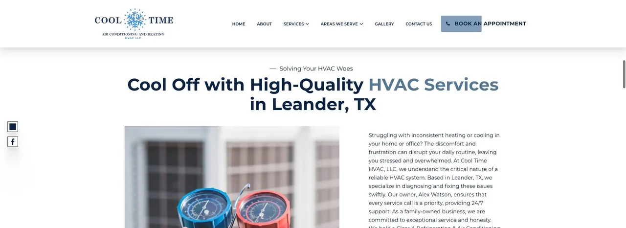 Cool Time HVAC, LLC cover