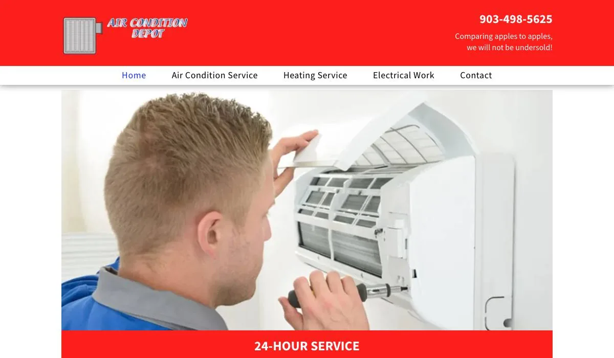 Air Condition Depot cover