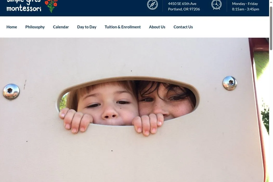 Simple Gifts Montessori cover