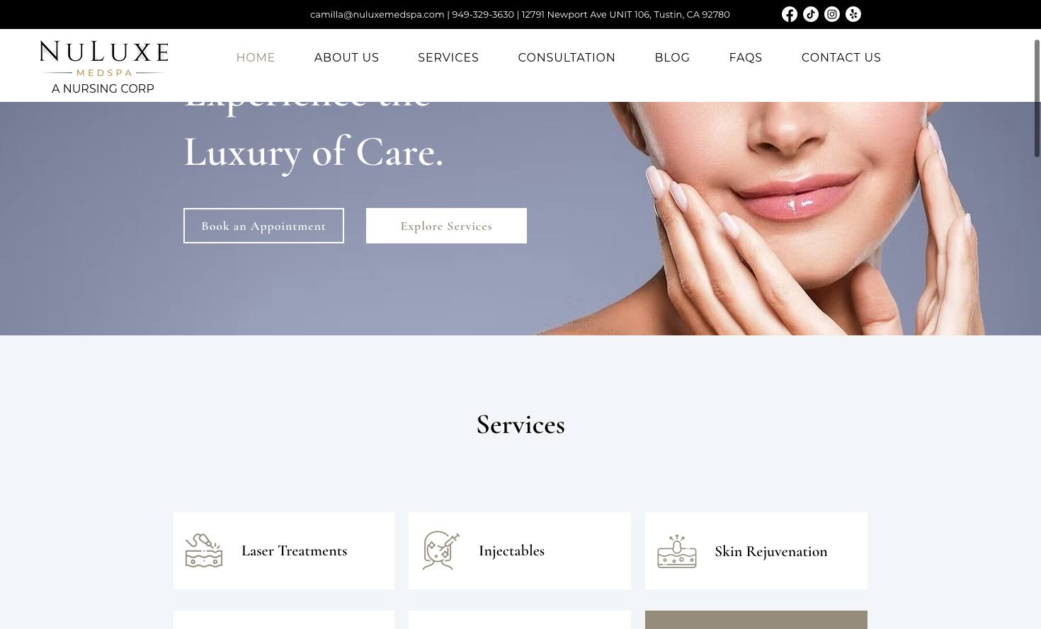 NuLuxe Medspa cover