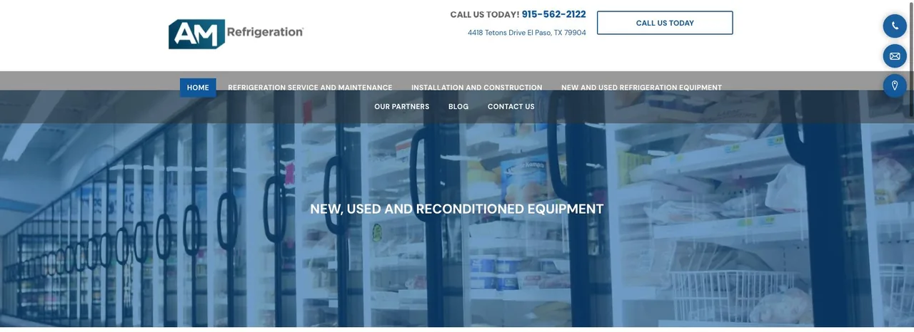 A M Refrigeration cover