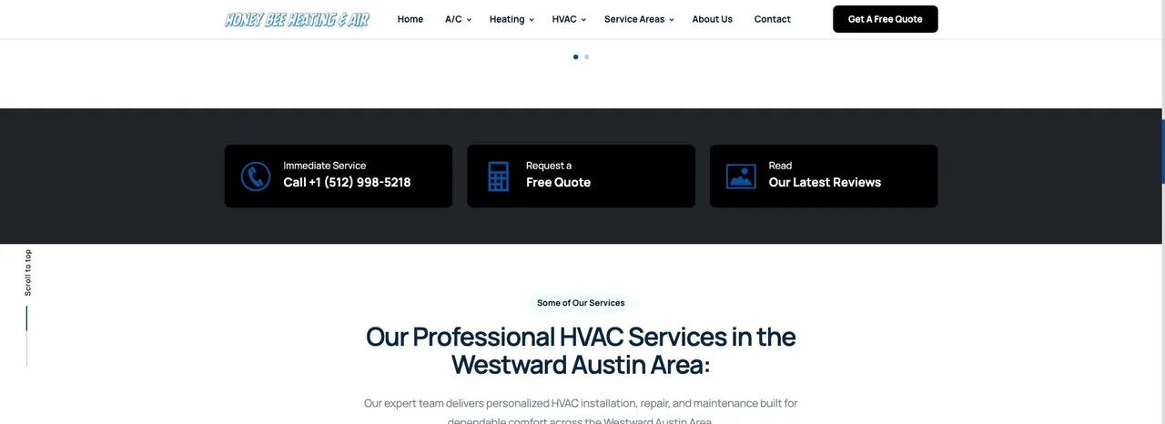 Honey Bee Heating and Air, LLC cover