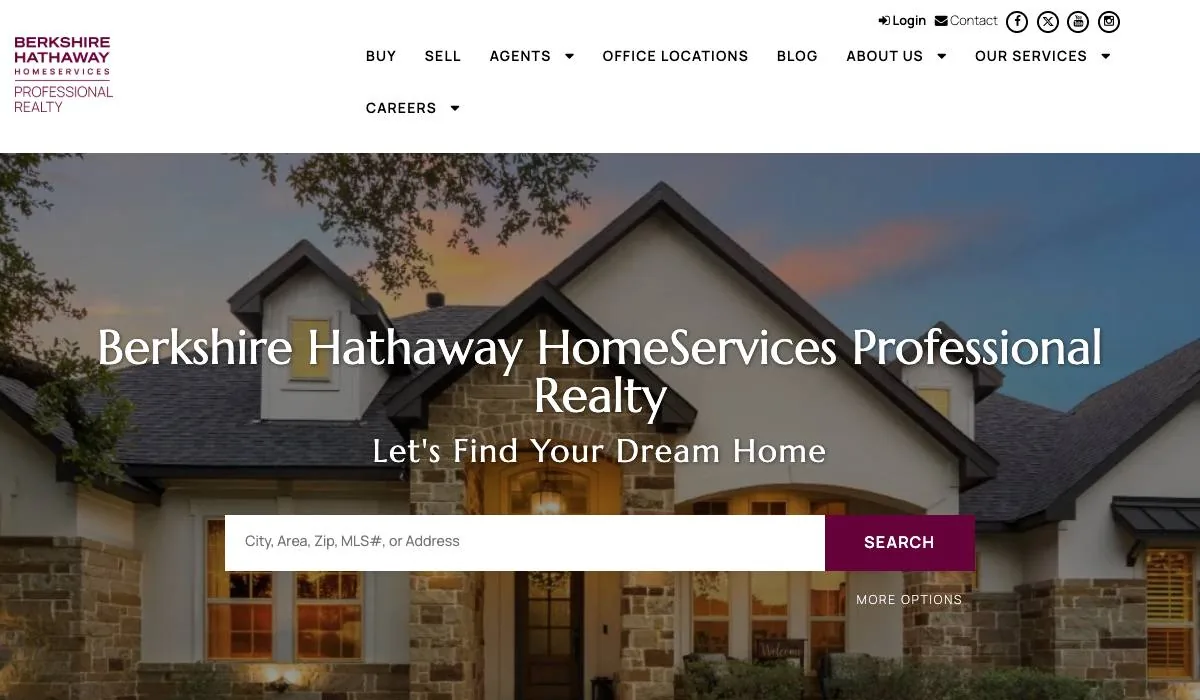 Berkshire Hathaway HomeServices Professional Realty cover