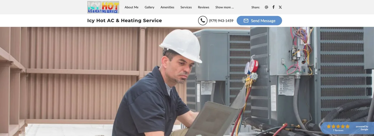 Icy Hot AC & Heating Service cover