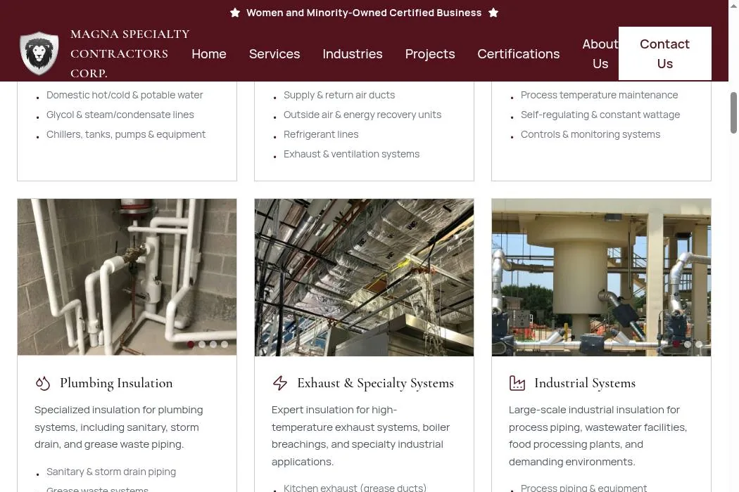 Magna Specialty Contractors Corp. cover